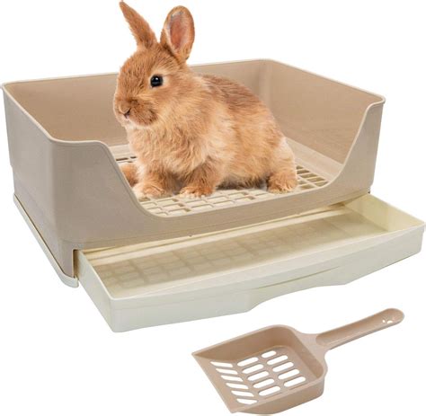 metal rabbit litter box|corner litter box for rabbits.